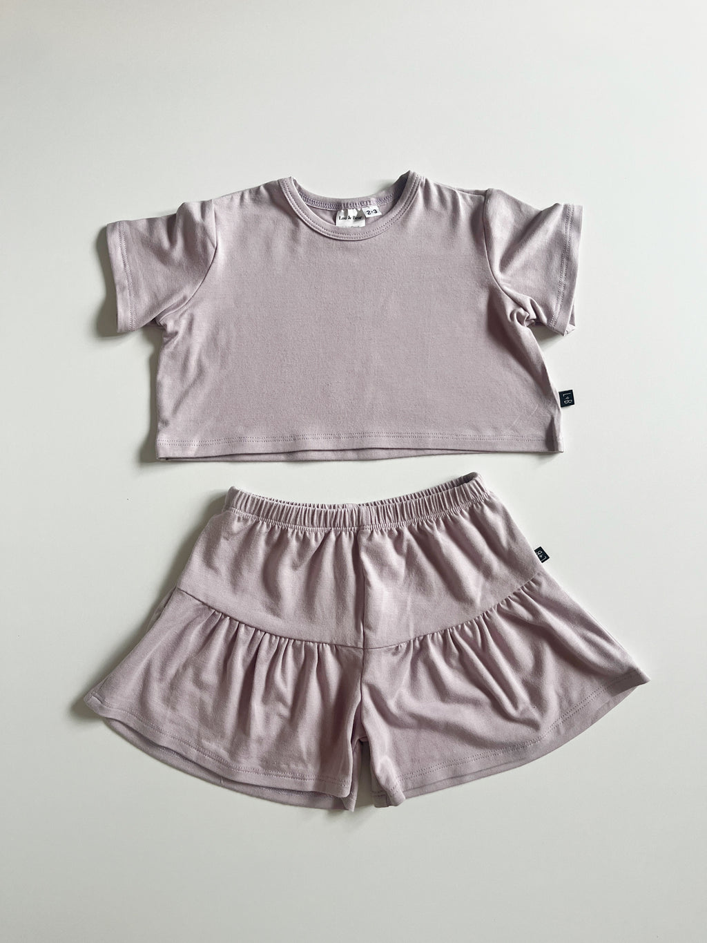 Luna Ruffle Set - Lavender