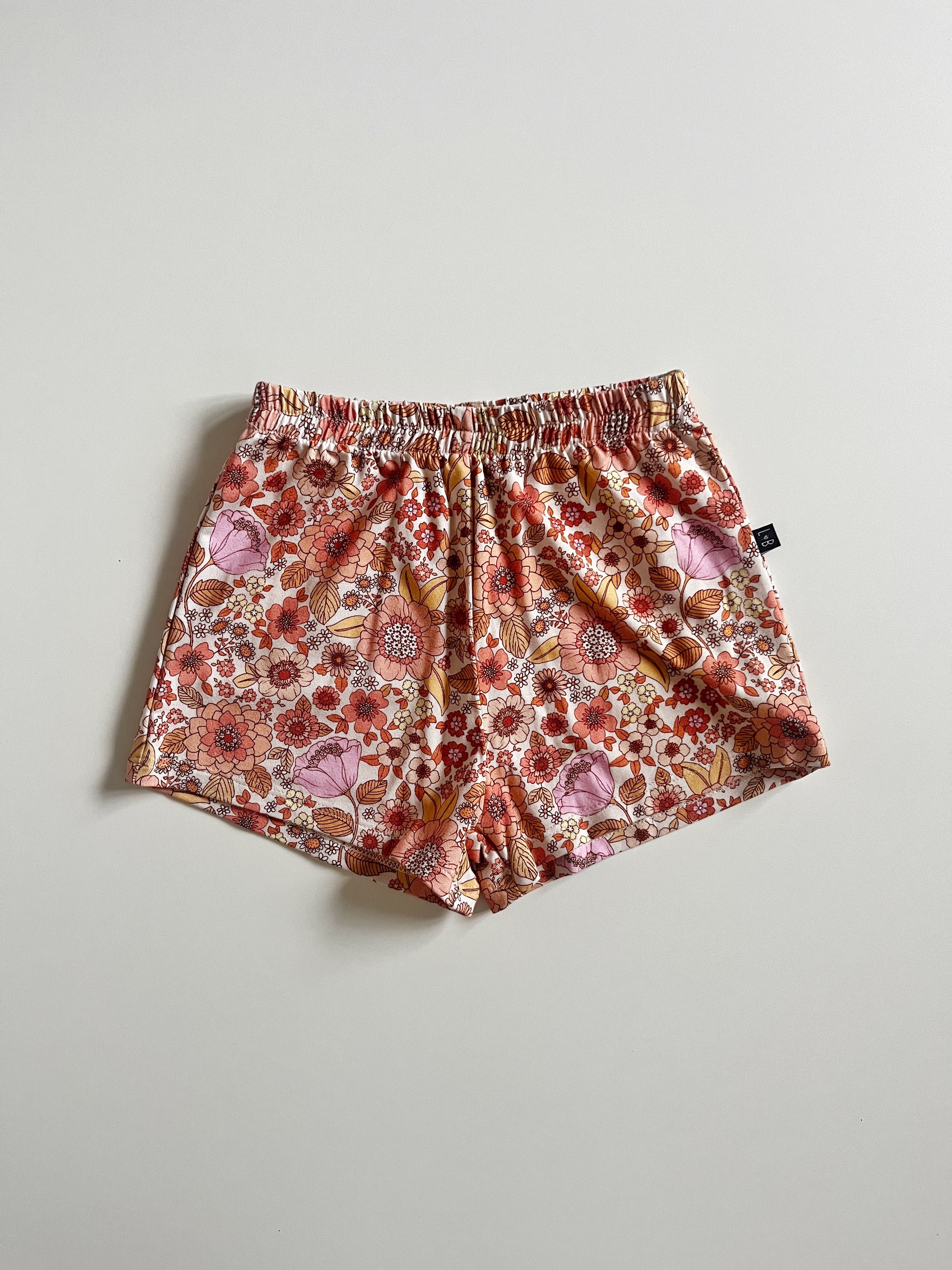 Rowan Shorts - Golden Floral