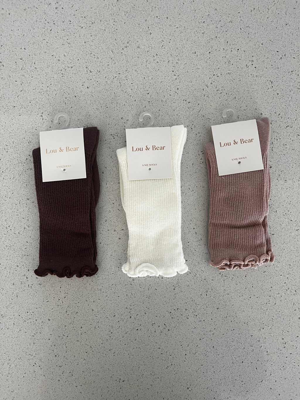 Ruffle Knee Socks