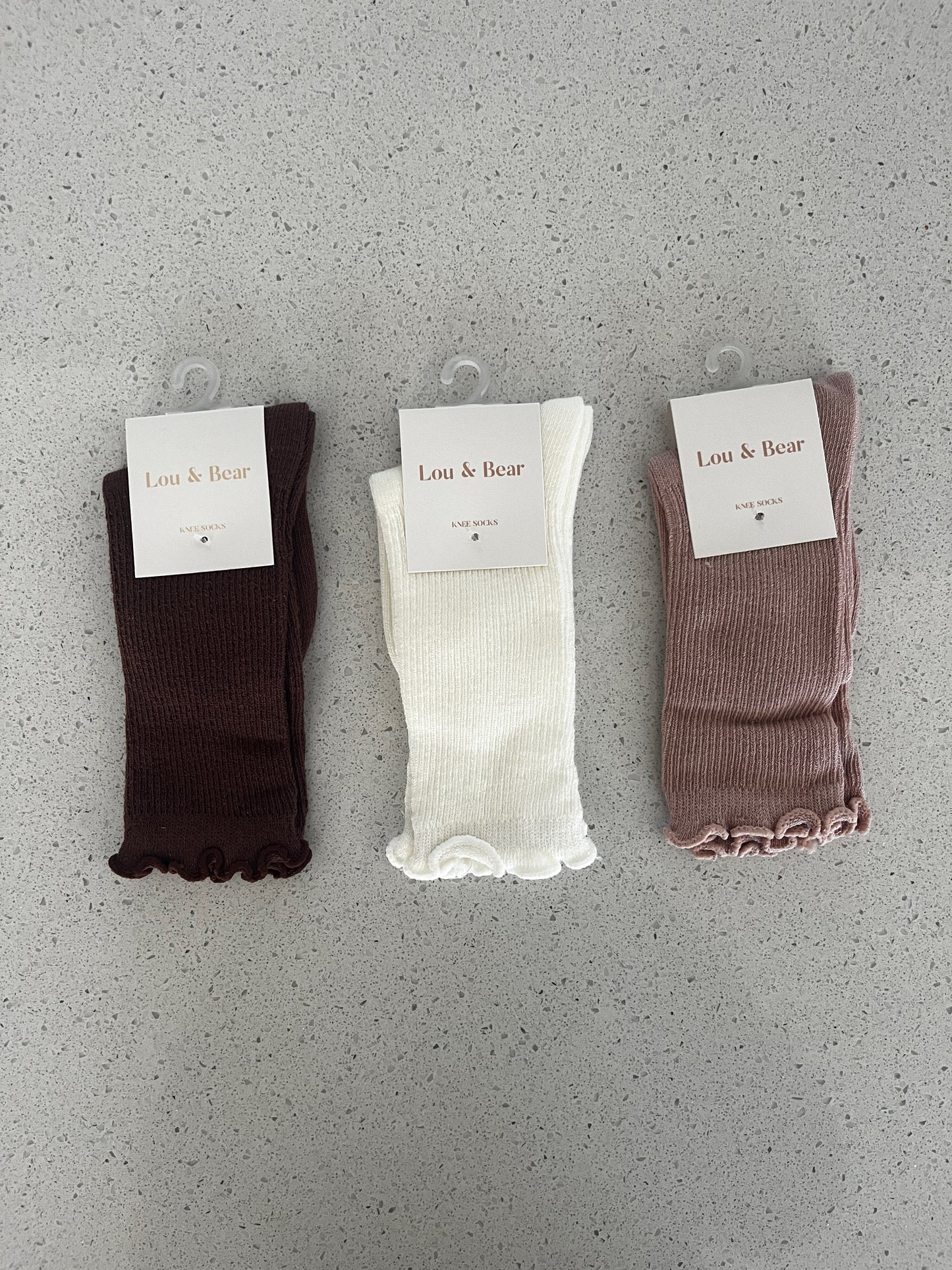 Ruffle Knee Socks