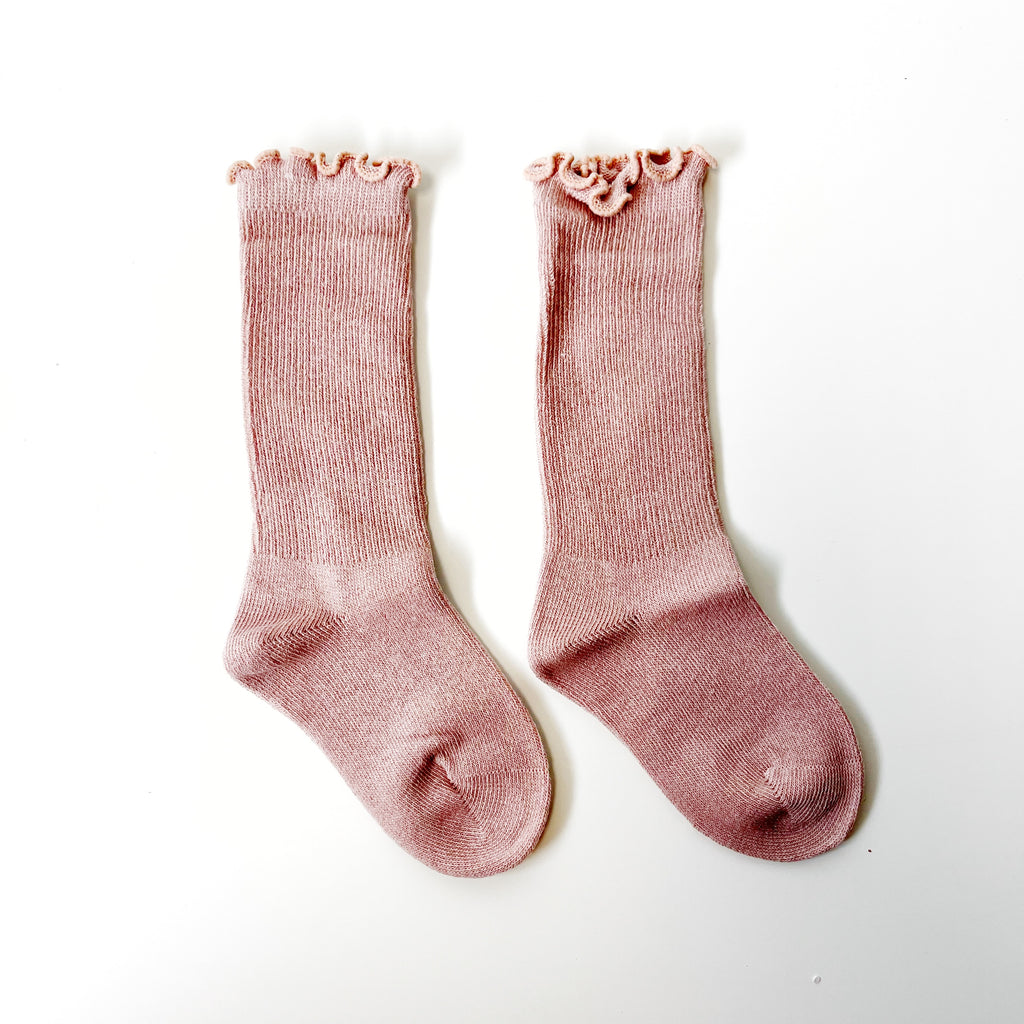 Ruffle Knee Socks