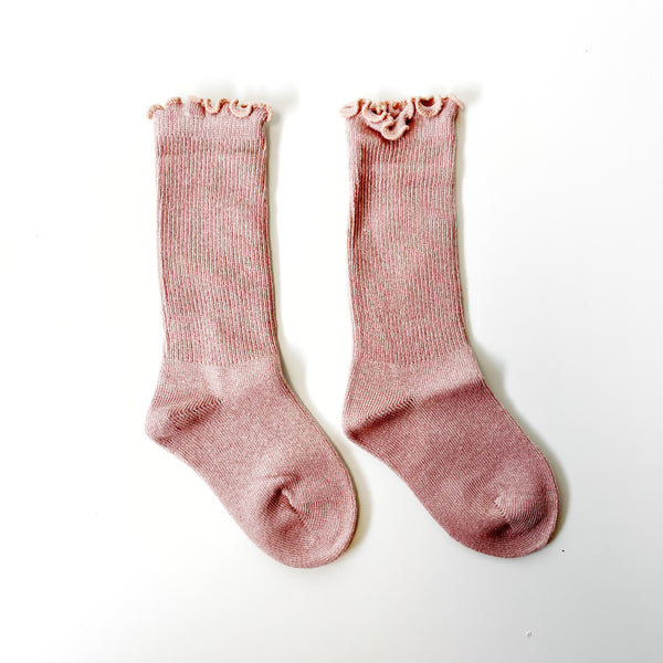 Ruffle Knee Socks
