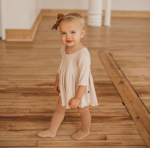 Bella Tunic Dress - Egg nog