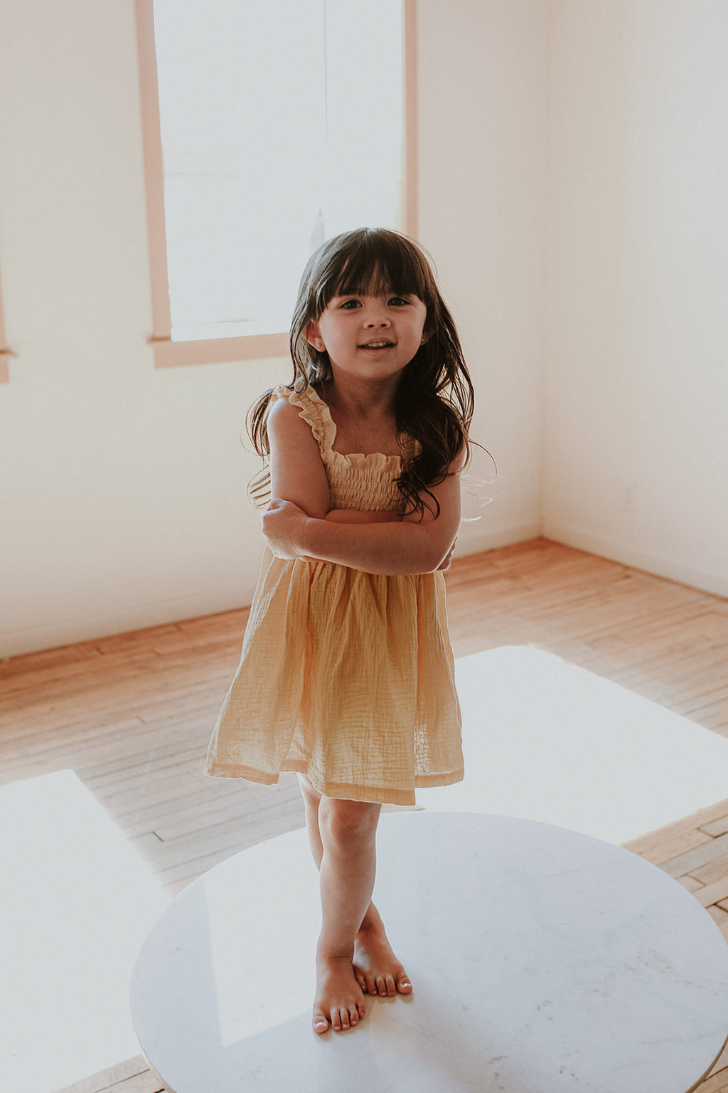 Goldie Dress - Yellow