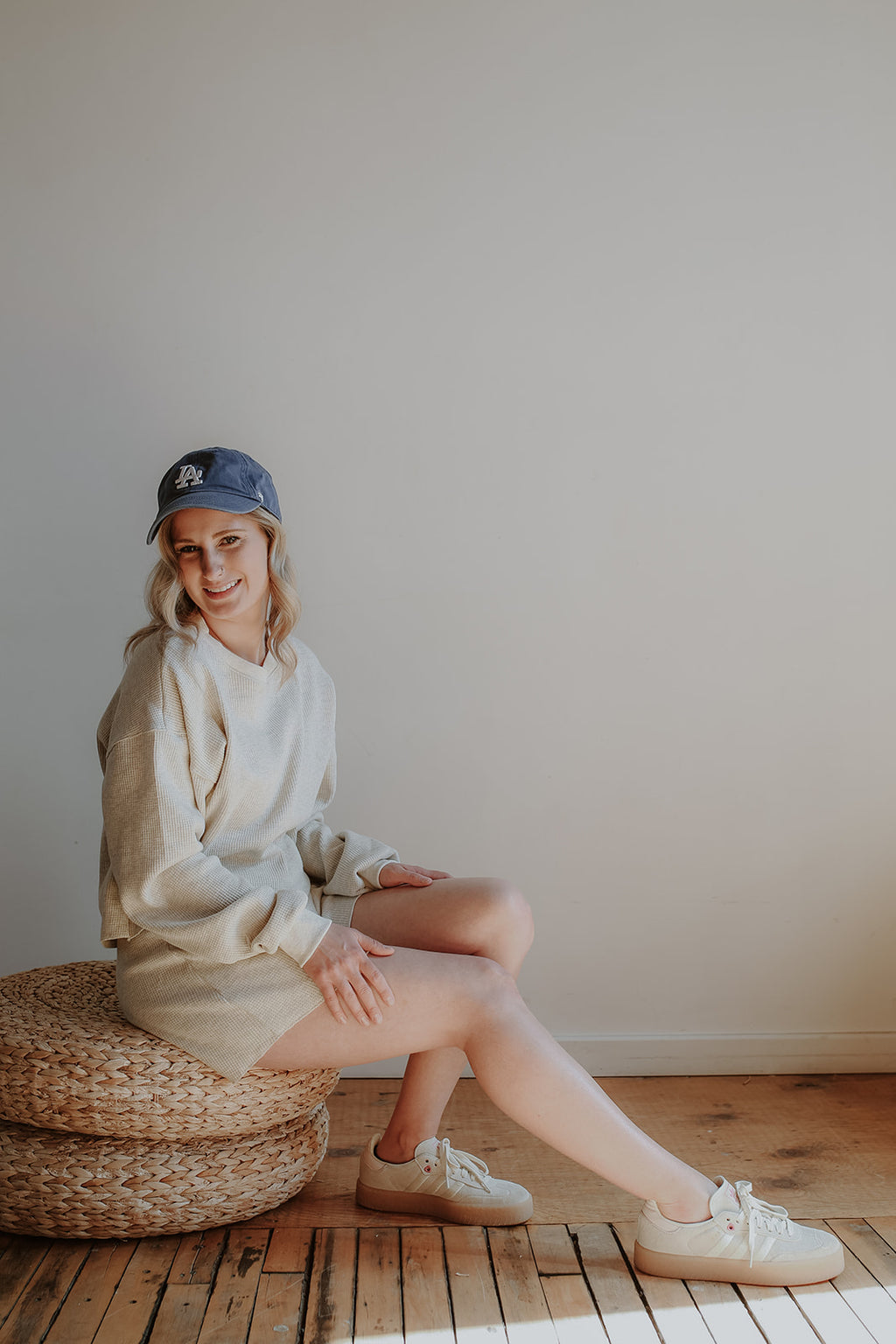 Ladies Waffle Top