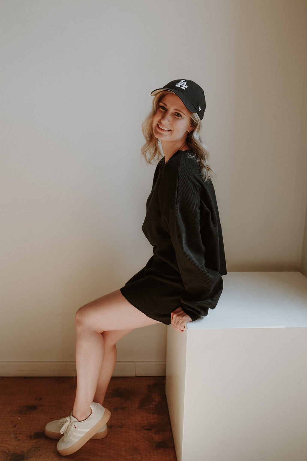 Ladies Waffle Top