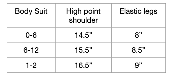 Flutter Sleeve bodysuit - Ginger
