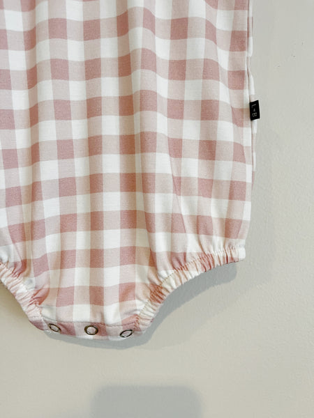 Flutter Sleeve bodysuit - Gingham